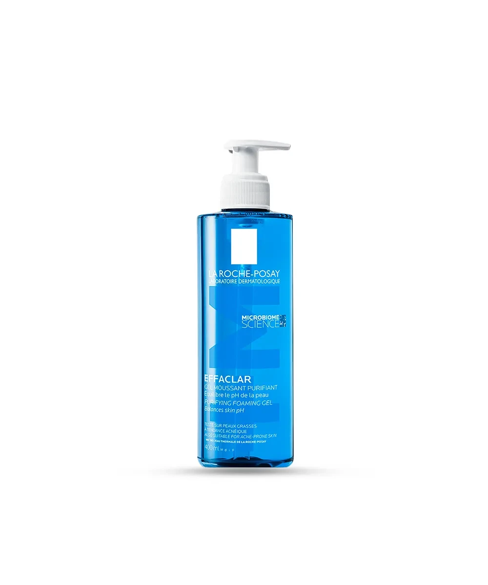 غسول الوجه لاروش بوسي نياسيناميد للبشرة الدهنية 400 مل - La Roche-Posay Niacinamide Facial Wash for Oily Skin 400ml